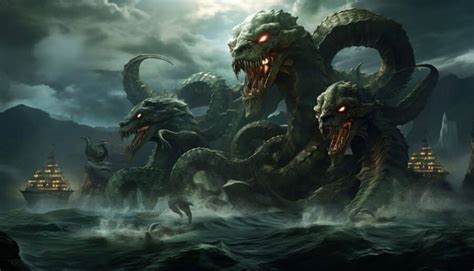 greek nine headed monster|Hydra – The Greek Monster With Nine Heads